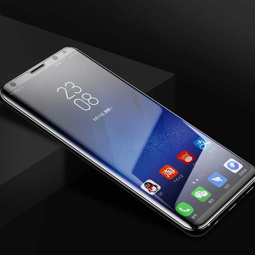 9D УФ нано жидкий изогнутый для samsung Galaxy S10 Lite S8 S9 Plus Note 8 9 Полный Клей закаленное стекло Защита экрана полное покрытие