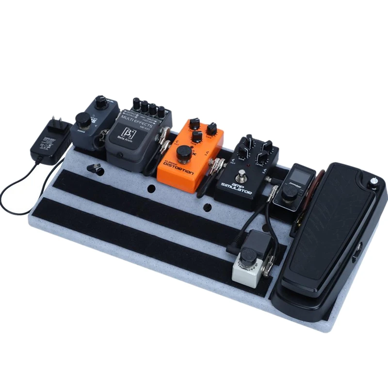 ABLB- супер прочная гитарная педаль доска Педальная доска рок-доска Pedaltrain скрывает ваши педали питания и кабели питания