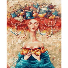 

tapb Magic Hat Pictures DIY Painting By Numbers Adults Drawing On Canvas Hand Painted Coloring By Numbers Home Wall Art Decor