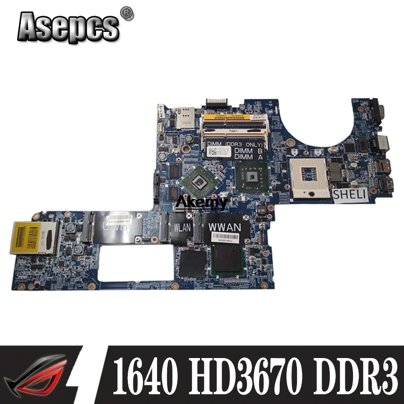 Материнская плата для ноутбука Dell Studio XPS 1640 PP35L DA0RM2MBAH0 CN-0P743D 0P743D основная плата HD3670 DDR3