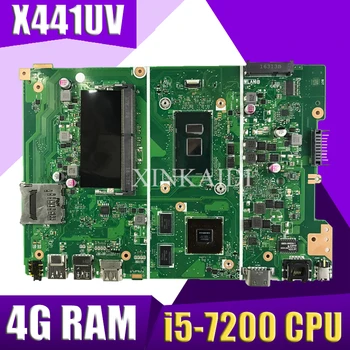 شراءاللوحة الأم XinKaidi X441UV مع 4G RAM I5-7200 ل ASUS X441UV X441U F441U A441U X441UR اللوحة الأم اختبار موافق
