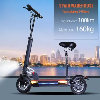 

Electric Scooter 48V500W Speed 100KM/H Li- Battery Foldable Skateboard Seat Patinete Electrico Adulto Monopattino Elettric Ebike