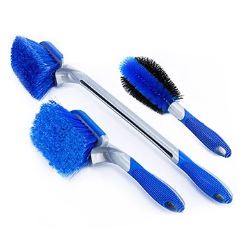 

Multipurpose Car Wheel Brush Rim Scrub Detailing Brush Long Short Handle for Auto Motorcycle Bicycle Washing Cleaning Tool