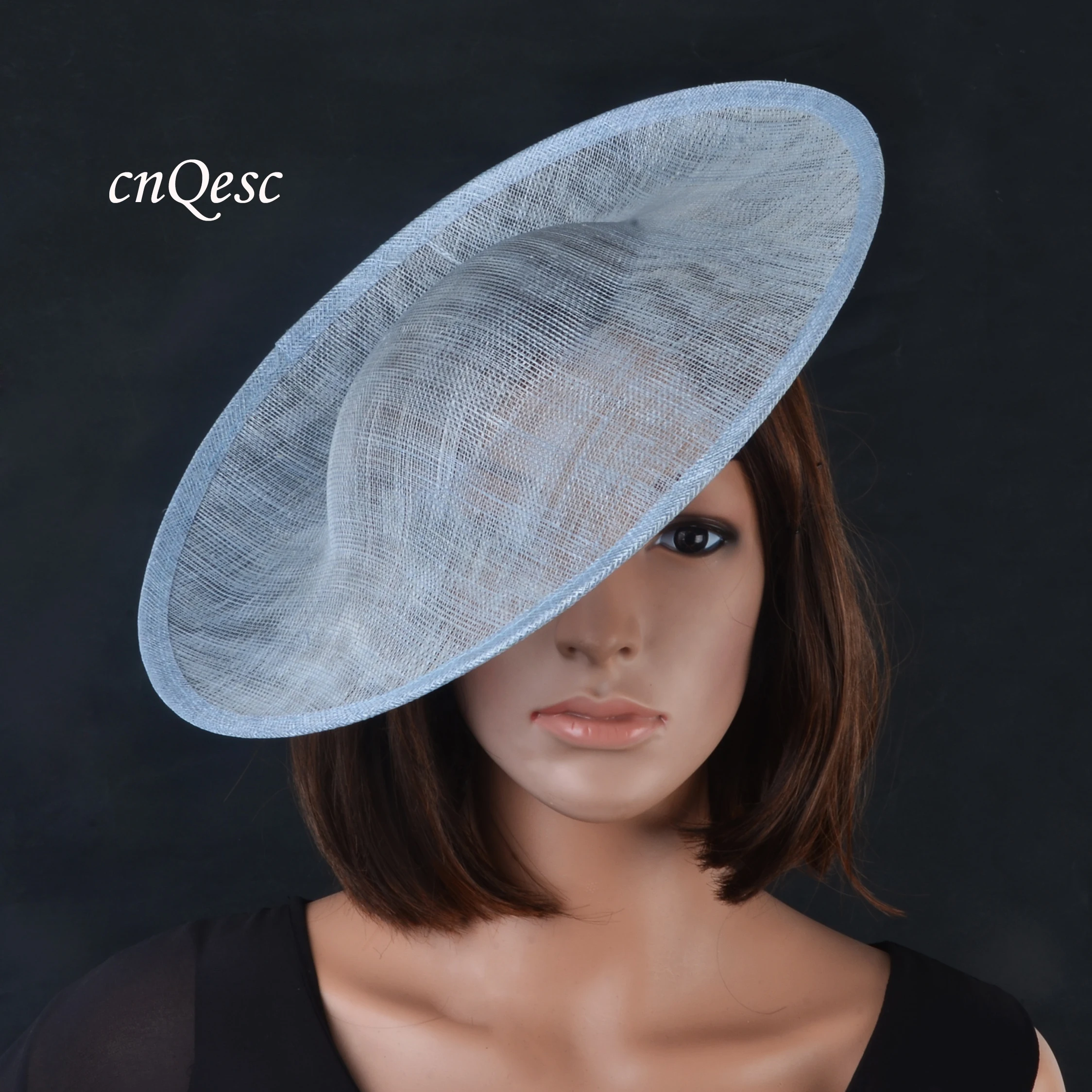 pale blue hat