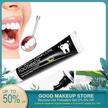

Tooth Care Bamboo Toothpaste Natural Activated Charcoal Teeth Whitening Toothpaste Dental Oral Hygiene Care FDA CE Certificatio