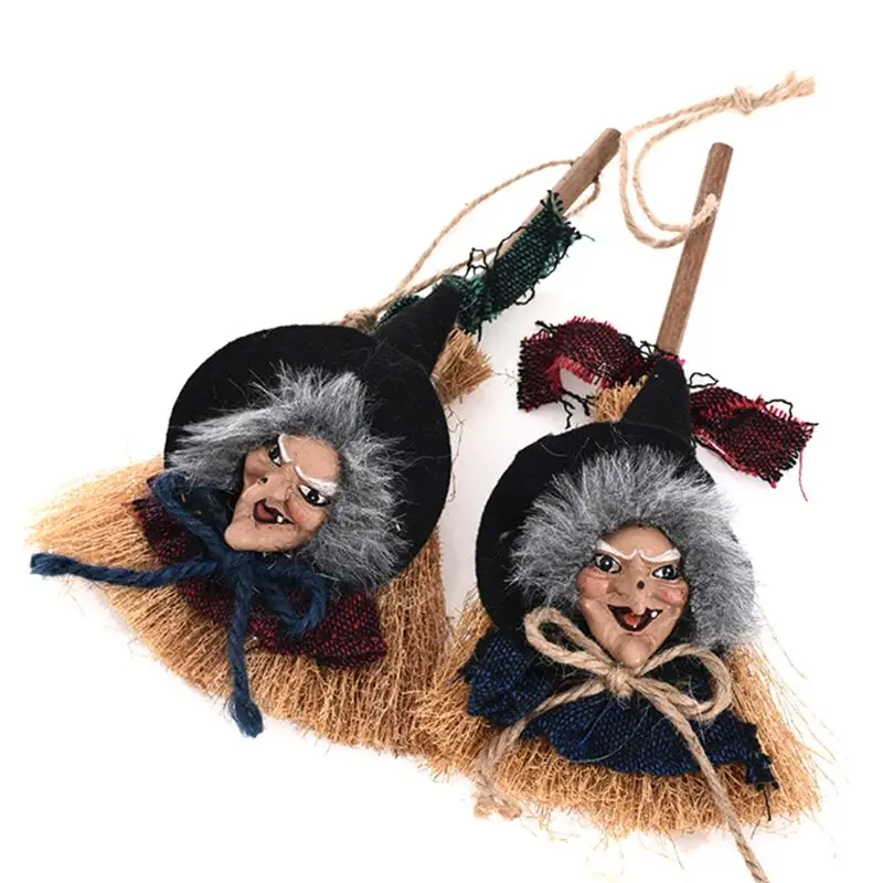 

Flying Witches on Broomsticks Hanging Decoration Perfect for Halloween