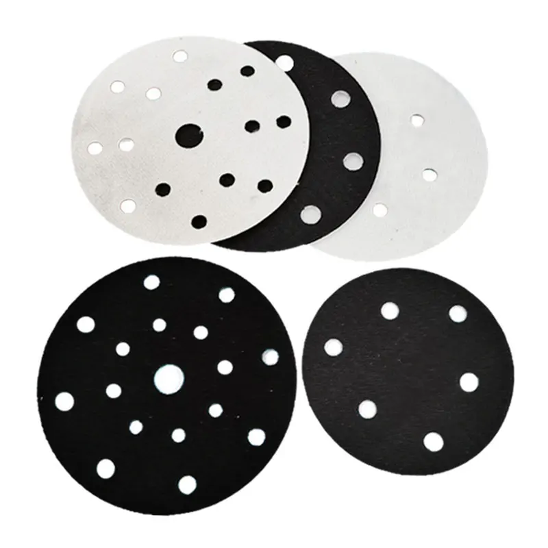 Sand Pad 6 Inch Ultra-Thin Sponge Pad Polishing Protection Pad 150mm Pneumatic Grinding Sandpaper Round Car Painting Tool roll cicada wings xuan paper ultra thin mica ripe rice paper chinese calligraphy meticulous painting papel arroz bamboo papier