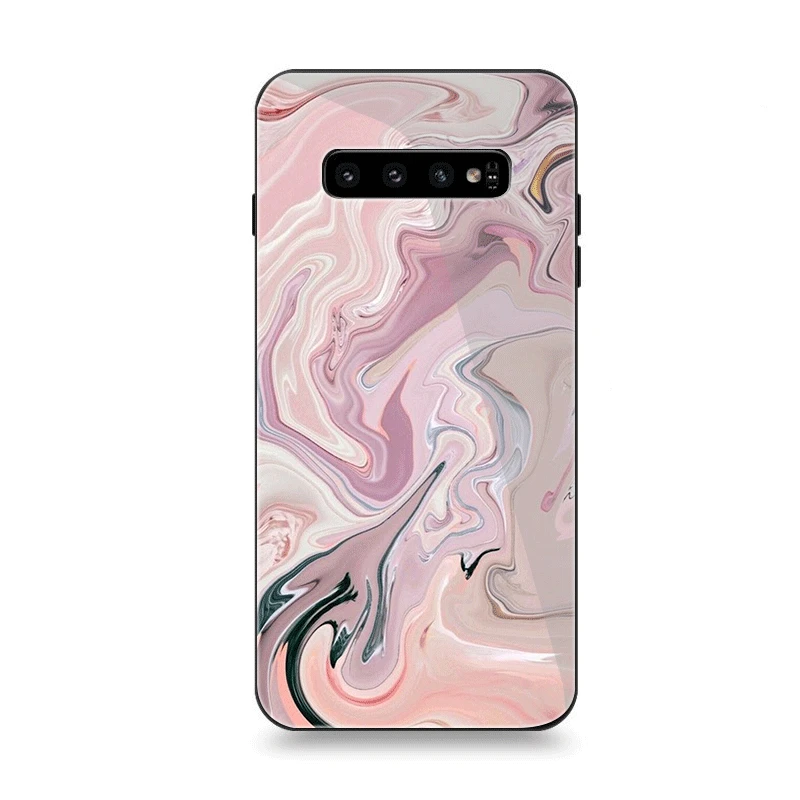 Мобильный чехол для телефона Стекло для samsung A10 A20 A30 A40 A50 A60 A70 S7 край S8 Plus Note 8 9 S10 Кот