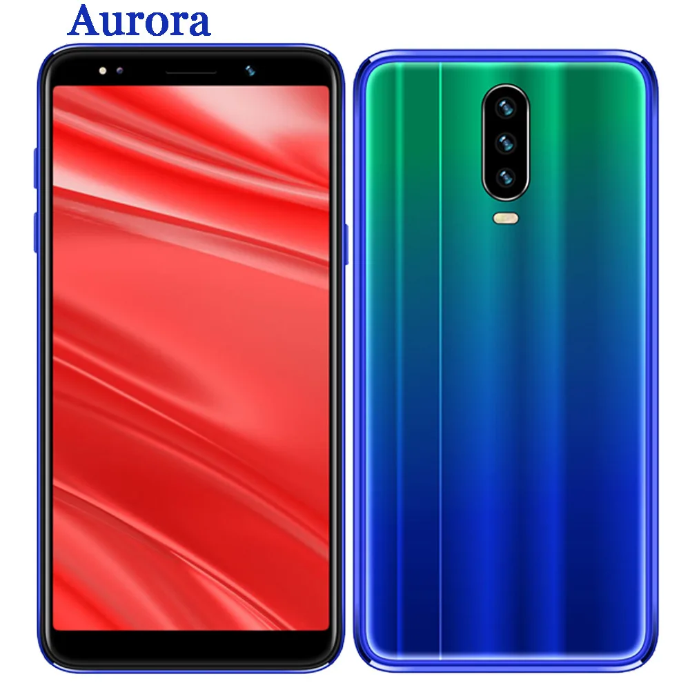 Flash sale Aurora S10 смартфоны четырехъядерный 5," 18:9 4GRAM 64G rom 5MP+ 8MP Фронтальная/задняя камера Android Мобильные телефоны WCDMA face ID разблокированный celular - Цвет: Flash sale Aurora