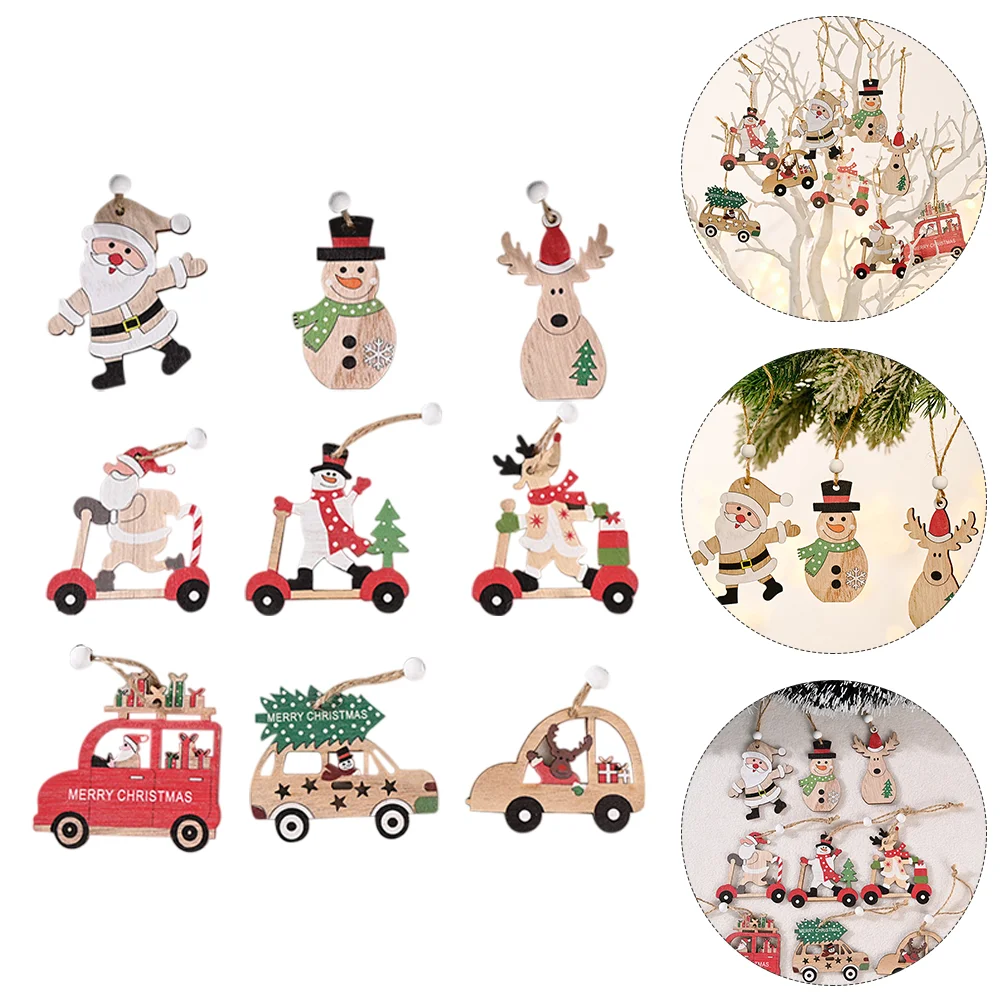18pcs Christmas Elements Pendants Xmas Tree Hanging Ornaments (Colorful) | Дом и сад