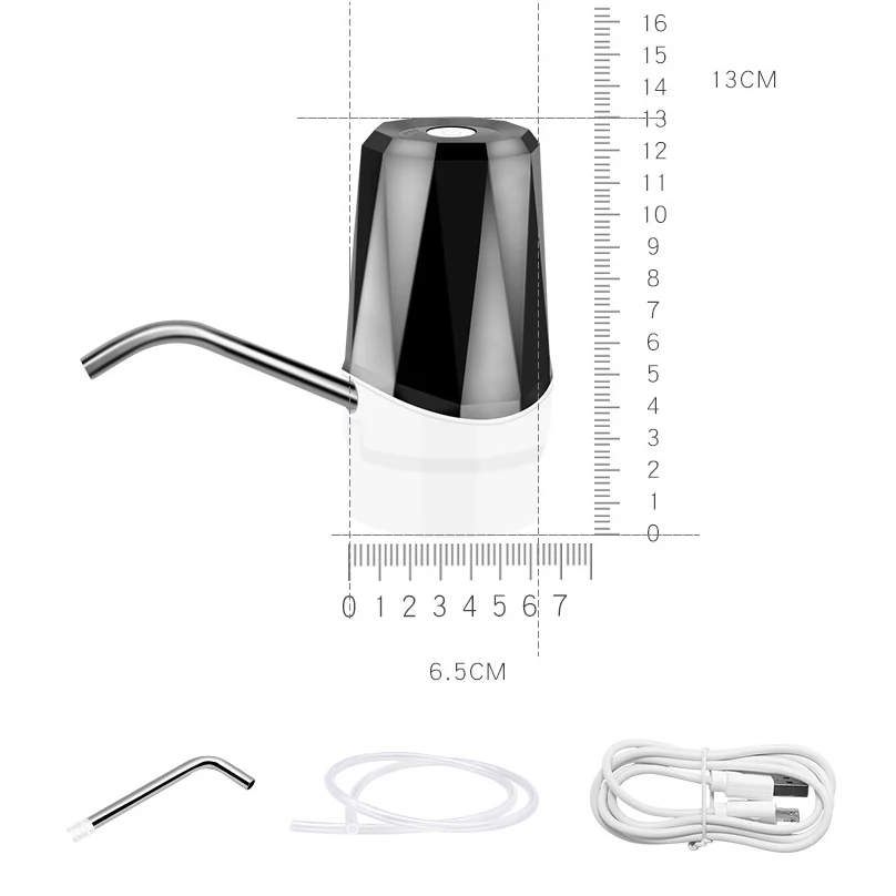 Насос для бутыля с водой Электрический дозатор питьевой воды usb зарядка портативный 5 галлонов дозатор для бутылки для дома Kitcen кемпинга