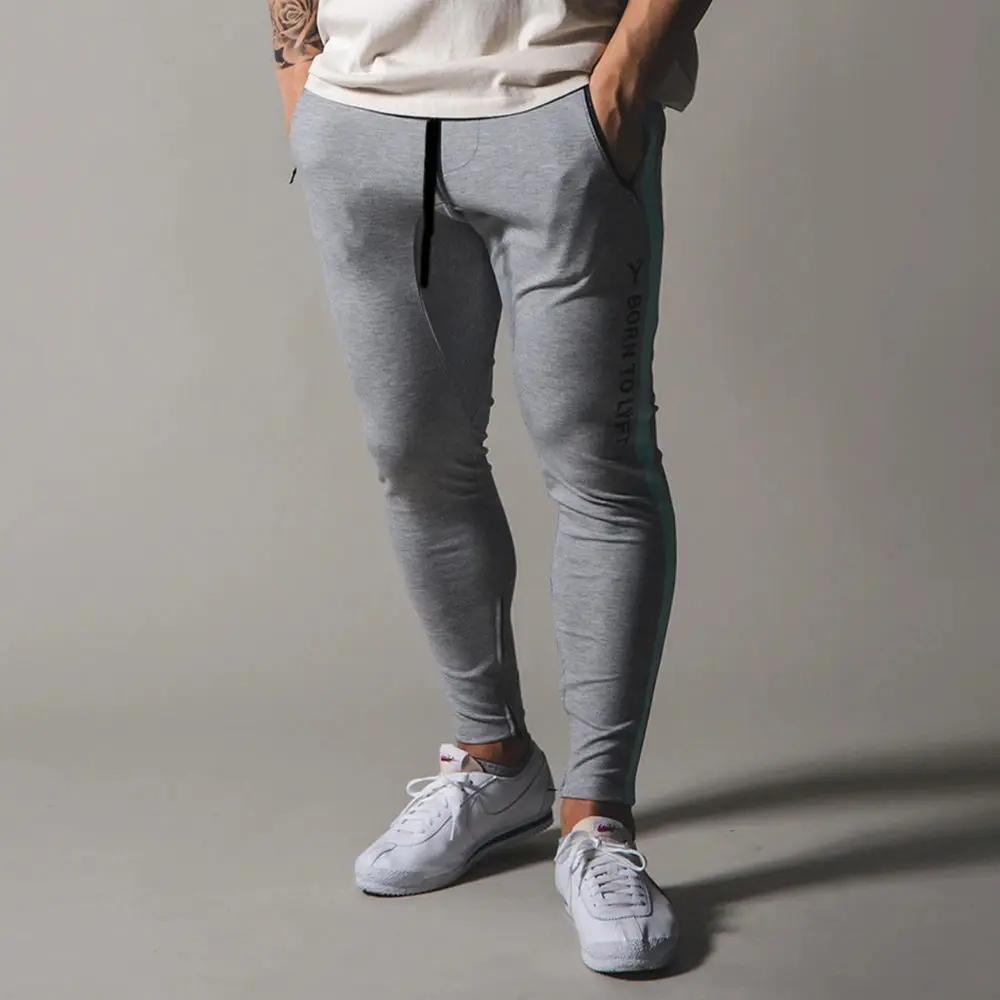 old navy sweatpants Joggers Sweatpants Men's Casual Pants Bodybuilding Skinny Trousers Male Gym Fitness Workout Cotton Trackpants Running Sport Wear cotton track pants