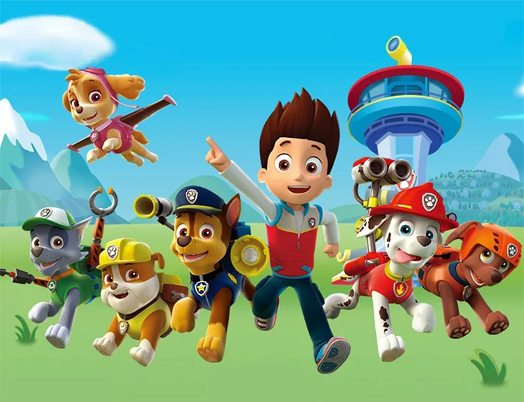 Paw Patrol Pattulla Canina набор игрушек игрушка для собак патруль подарок на день рождения фигурка модель детские игрушки рождественские подарки