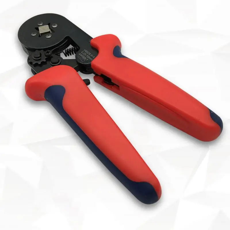 

Electric Cable With 1200 Terminal Crimping Hand Tools Self-Adjustable Pliers Insulated Wire Lightweight Set Connector Crimpers