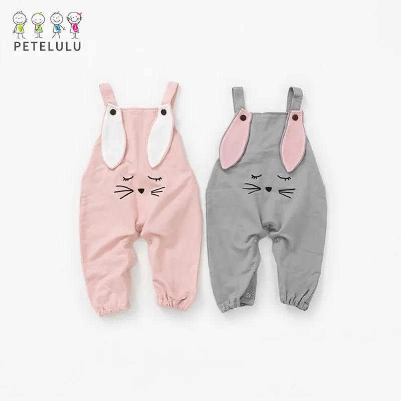 Spring And Summer New Style Childrenswear Baby INS Hot Selling Baby Onesie CHILDREN'S Suspender Trousers