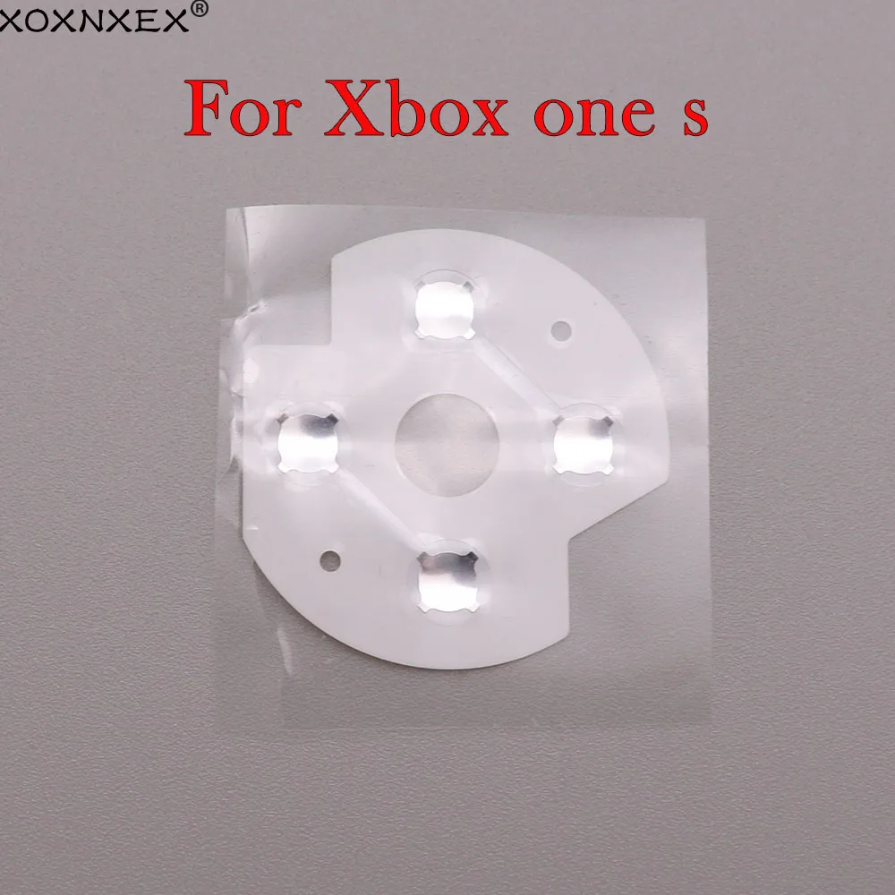 1 Pz Per Xbox One S Controller D Pad D-Pad Metallo Cupola Snap Pcb Pulsanti Pellicola Conduttiva