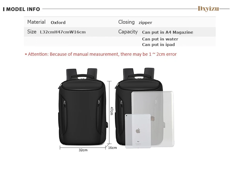 Мужской рюкзак, подходит для 17 дюймов, для ноутбука, USB, для подзарядки, многослойный, для путешествий, мужская сумка, анти-вор, Mochila
