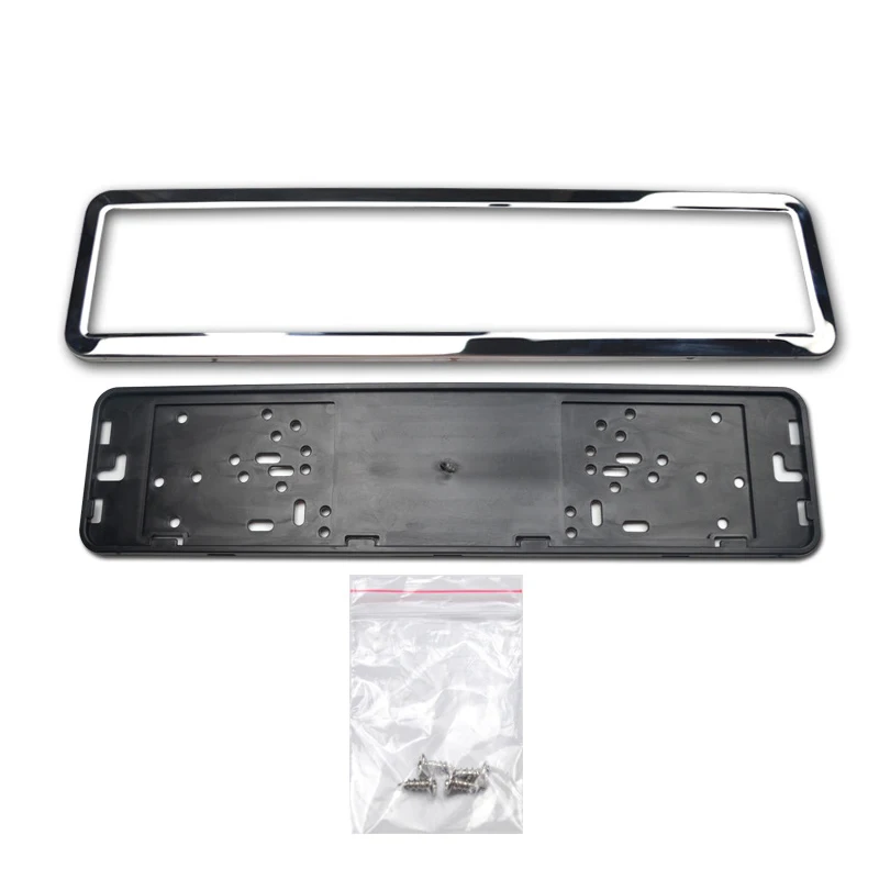 

Stainless Steel Car License For European Russia Ukraine Number Plate Frame Number Plate Holder the Number Plated Shell