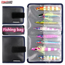 FUNADAIKO fishing tackle bag fishing bait bag metal jig lure fishing lure bag jigging bag fishing bag