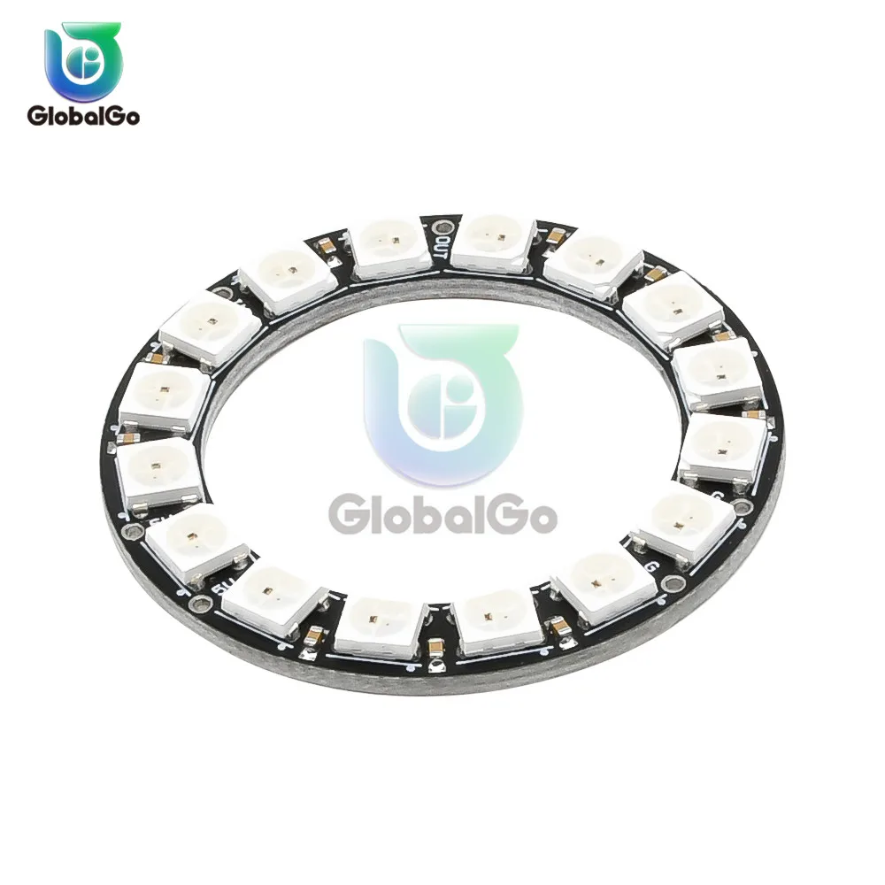 

WS2812 LED Chip 5050 SMD RGB DC5V DIY RGB LED Ring Round Modules LED Circle Light Lamp