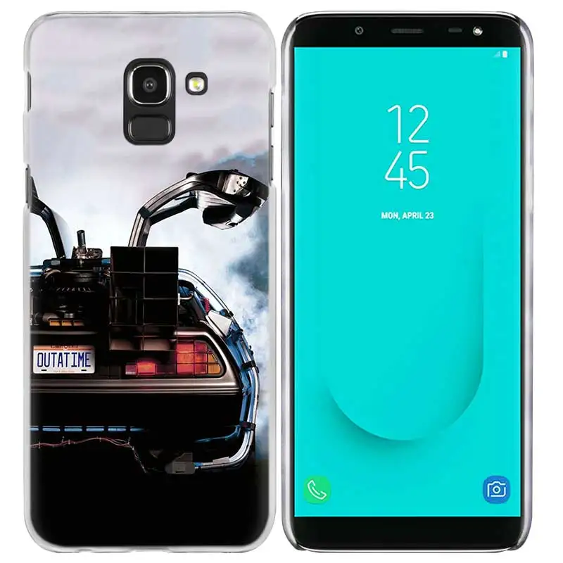 Back to the Future чехол из поликарбоната для samsung Galaxy A50 A80 A70 A60 A40 A30 A20 A20e A10 A9 A7 A6 Note 8, 9, 10, плюс 5G нижней части корпуса оболочки