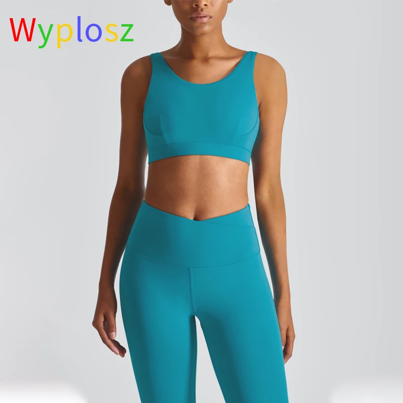 

Wyposz бюстгальтер для йоги укороченный велосипедная спортивная одежда с высокой поддержкой женский спортивный тренировочный фитнес бесшовный Женский мягкий утепленный тренажерный зал пуш-ап