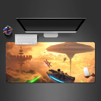 

Star Wars Laser Attack Design Mouse Gamer Pad Higt Quality Gaming Mousepad Fashion Mat Large Play Mats