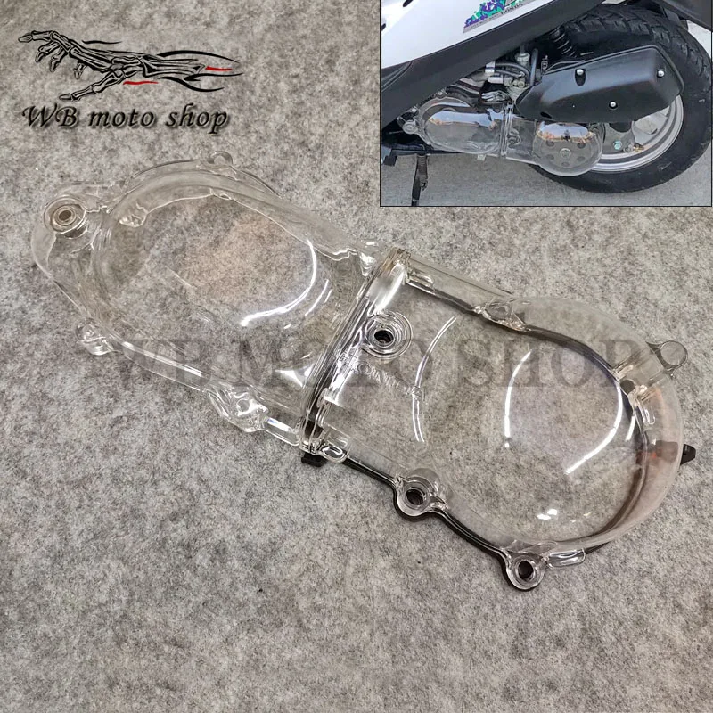Крышка сцепления для Honda DIO AF18 AF27 AF28 AF24 Day AF52 Julio крышка привода боковая прозрачная
