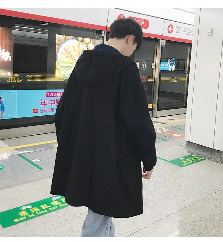 Autumn New Trend Japanese Korean Youth Street Thin Section Harajuku Long Sleeve Casual Jacket