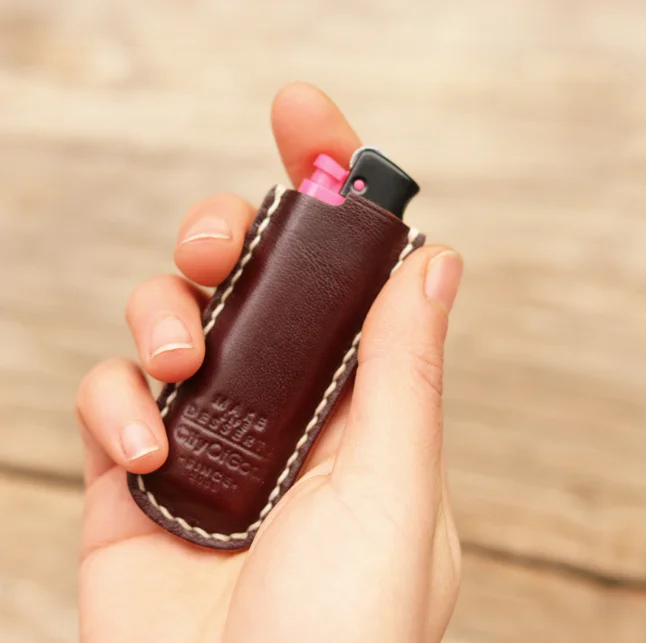 Leather Lighter Case – LM Leather Goods