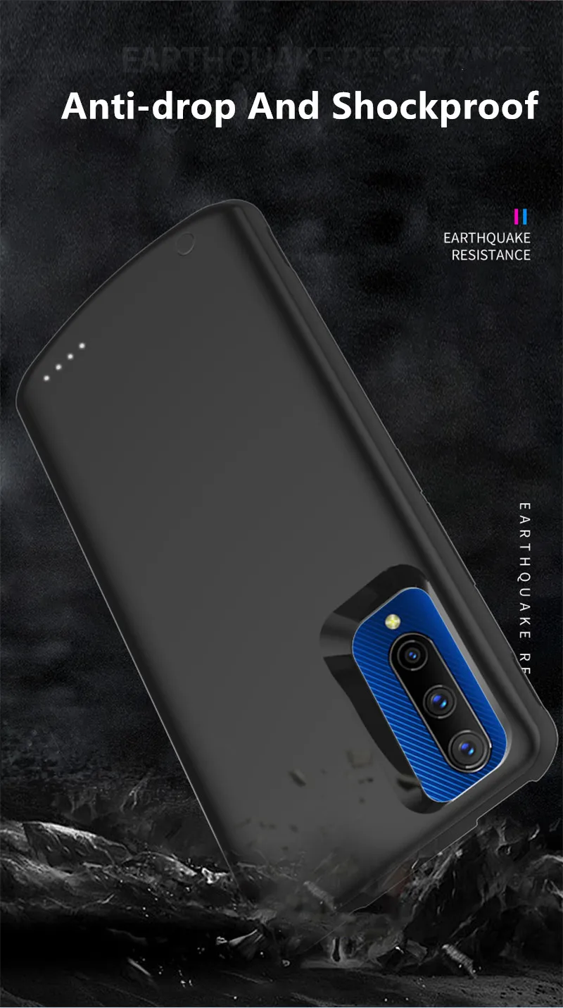 6500 мА/ч ультра тонкий чехол для резервного аккумулятора для VIVO IQOO Pro 5G, чехол для зарядного устройства, чехол для VIVO IQOO Pro