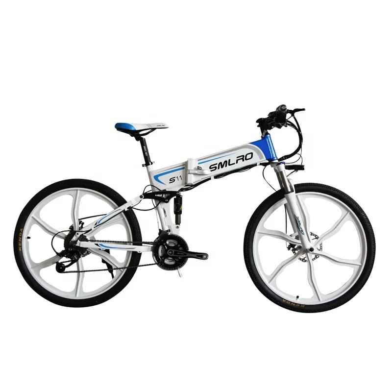

S11ytl Eu Quality Level 26" 21-speed Folding Electric Bicycle 48v 10ah 350w E Mtb bicicleta electrica electric bicycle eurobike