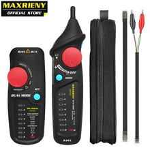 Двойной режим сетевой кабель трекер MAXRIENY FWT82 тонер провода RJ45 RJ11 Ethernet LAN Tracer анализатор детектор линии Finder Тестер