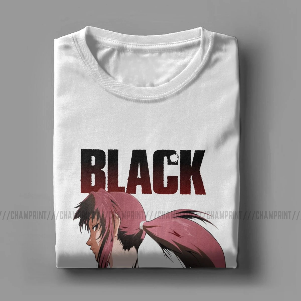 Black Lagoon Revy аниме футболка для мужчин винтажные хлопковые футболки с круглым вырезом футболки с коротким рукавом Новое поступление одежда