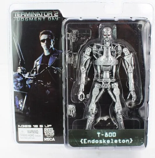 thumbnail image 1 of Figura de acción de PVC de NECA Terminator T-800 T-1000 Endoesqueleto, modelo coleccionable de juguete, 1 of 5