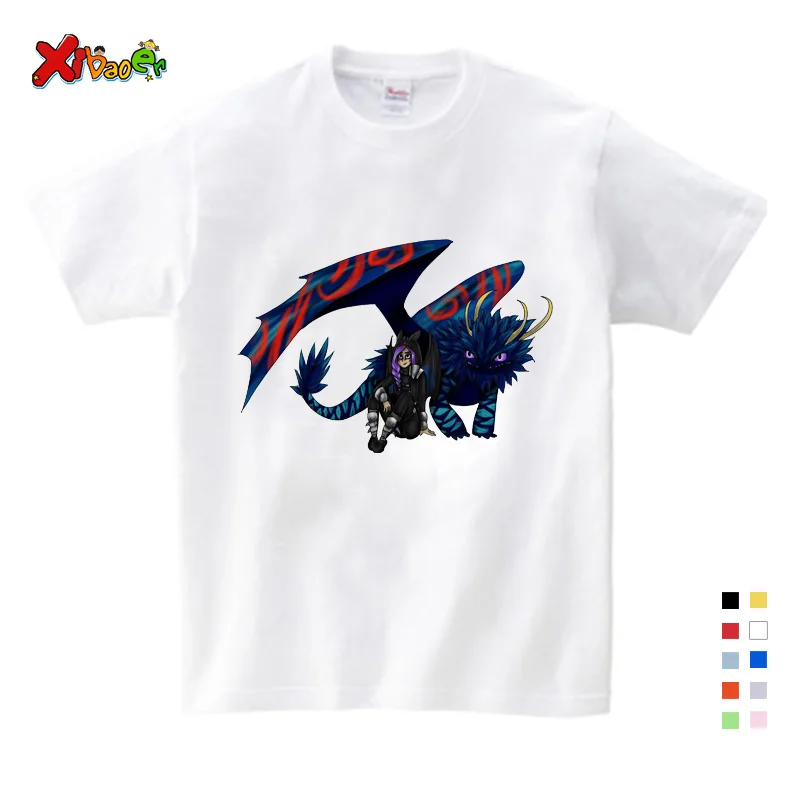 Толстовки с капюшоном с принтом «Как приручить дракона» для мальчиков и девочек; Детские забавные зимние толстовки серого цвета с длинными рукавами - Цвет: T-shirt
