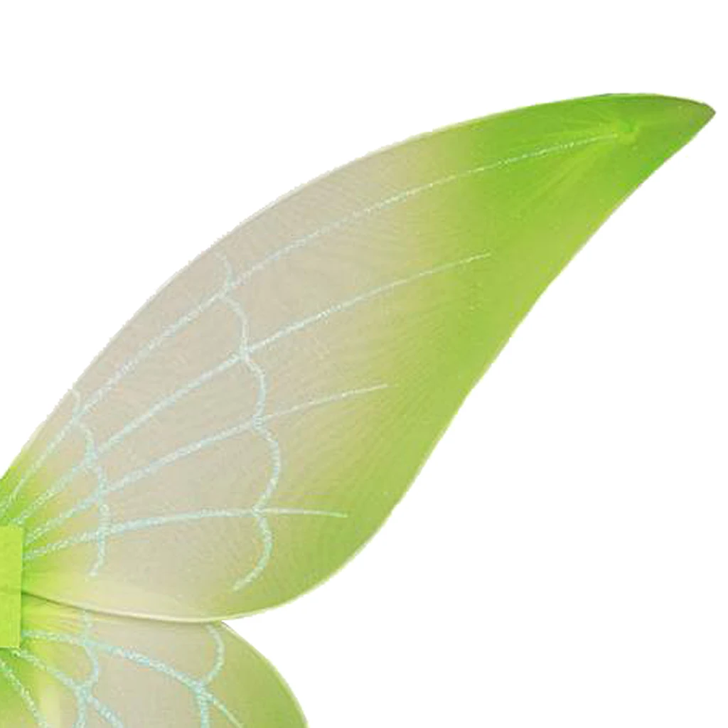 Green Fairy Wings Girls Angel Wings Halloween Costumes Child Role Play Fancy Dress Up Kids Party