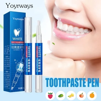 

YOURWAYS New Magic Natural Fruity Aroma Teeth Whitening Gel Pen Oral Care Remove Stains Tooth Cleaning Teeth Whitener Tools