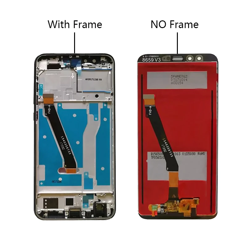 Для Huawei Honor 9 Lite LLD-L31 ЖК-дисплей сенсорный экран дигитайзер запасные части с рамкой тестирование