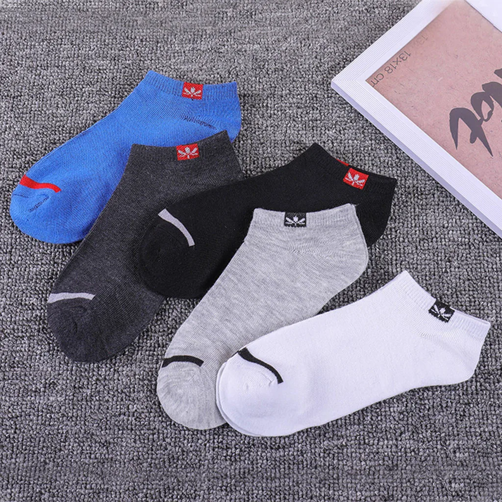 Men Sports Socks Ultra-thin Elastic Short Silk Little Pineapple Heap Stockings Men Short Sports Socks Comfortable Simple