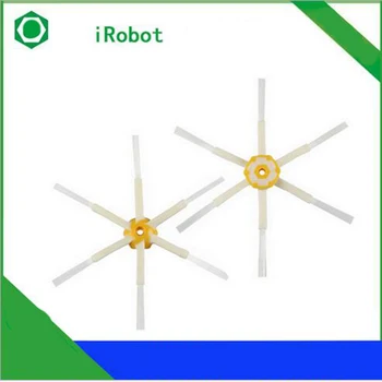 

10pcs/lot Vacuum Cleaner Parts Replacement 6-Arms Side Brush For Irobot Roomba 6/7/8 Series Vacuum Cleaner