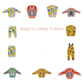 

In Stock 2020 Autumn Baby Boy Clothes Toddler Girl Sweater Cartoon Animal Fashion Warm Boys Sweaters Baby Girl Clothes Winter