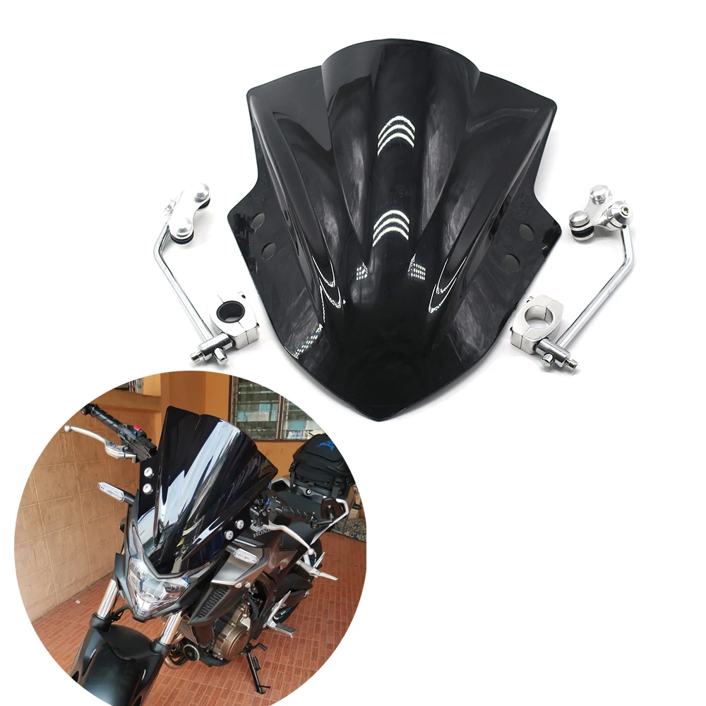 Аксессуары для мотоциклов лобовое стекло ветровое дефлекторы козырек Viser Kawasaki ER6N