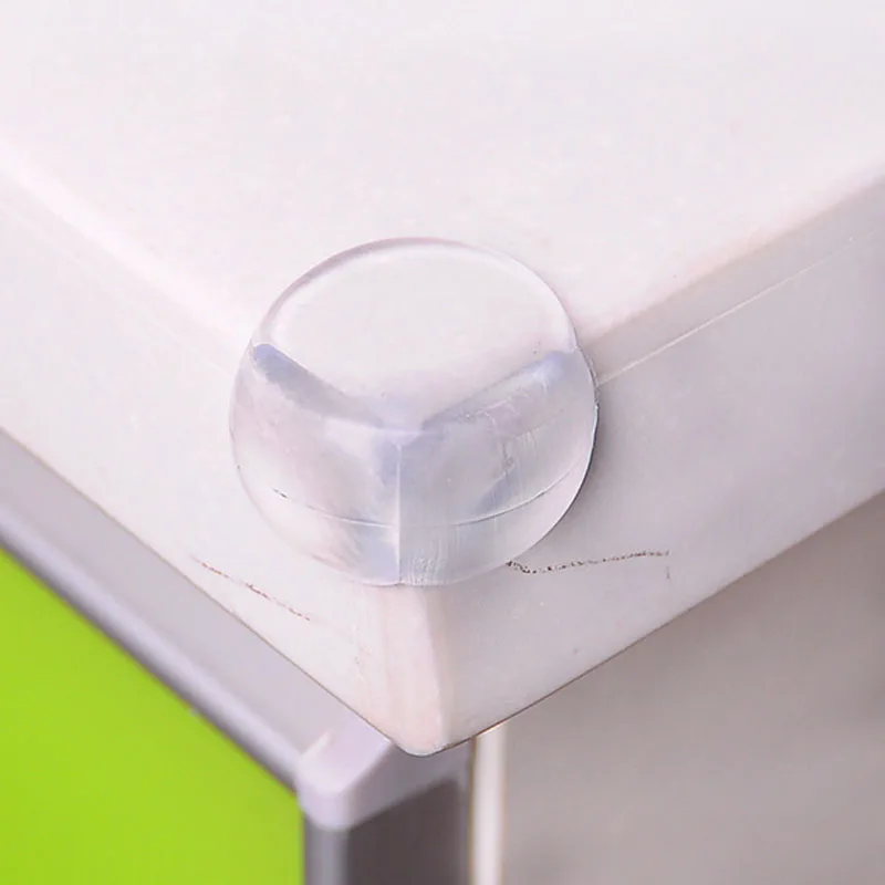 20pcs Baby Safety Silicone Protector Table Corner Edge Protection Cover Soft Clear Silicone Band For Desk
