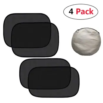 

Side block new black film electrostatic sunshade full cover car sun visor set 4 sunshade Car Accessories