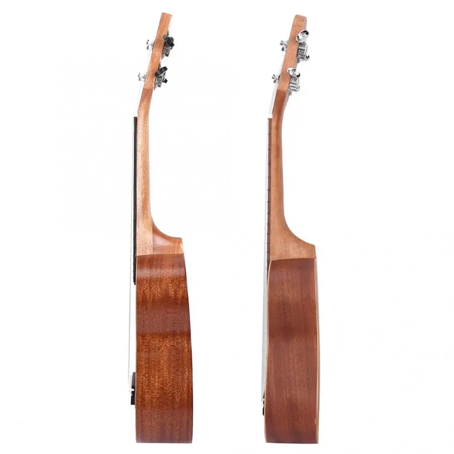21 дюймов Sapele Ukulele 4 струны Гавайская гитара музыкальный инструмент