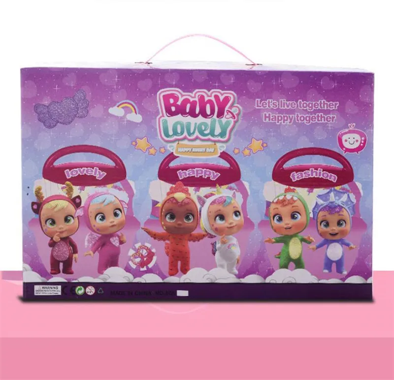 6pcs Set Baby Dolls Figure Toys Surprise Doll With Pacifier Bottle Tears For Kids Christmas Gifts Action Figures Aliexpress 6pcs Set Baby Dolls Figure Toys Surprise Doll With Pacifier Bottle Tears For Kids Christmas Gifts Action Figures Aliexpress