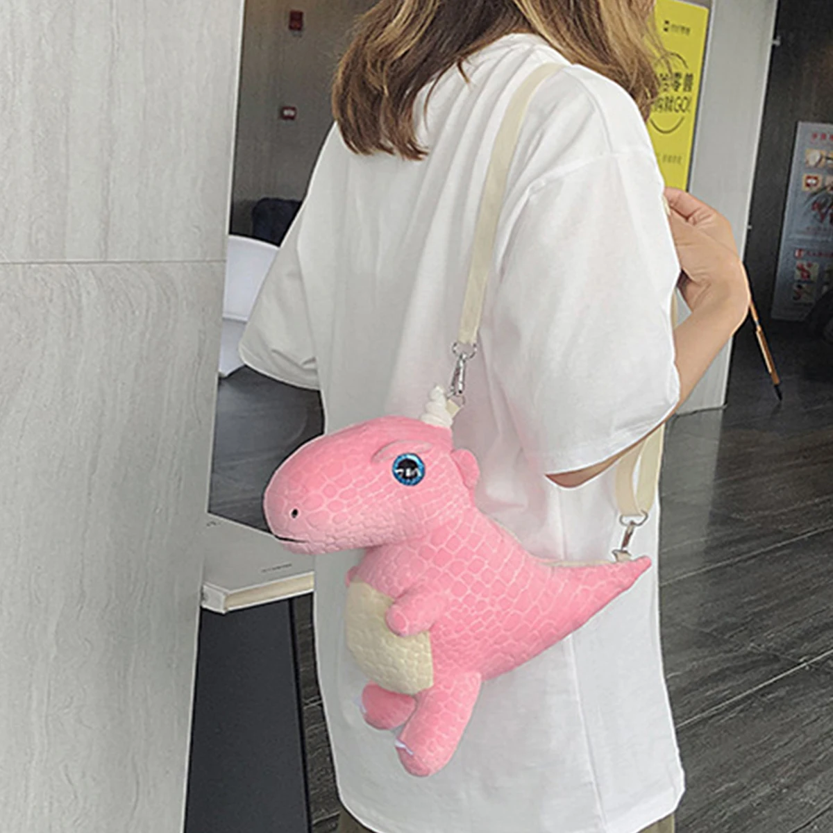 Dadaism Dinosaur Plush Toys Hobbies Cartoon Tyrannosaurus Stuffed Toy Baby Birthday Christmas Gift Dinosaur Bag Dolls For Kids Dadaism Dinosaur Plush Toys Hobbies Cartoon Tyrannosaurus Stuffed Toy Baby Birthday Christmas Gift Dinosaur Bag Dolls For Kids