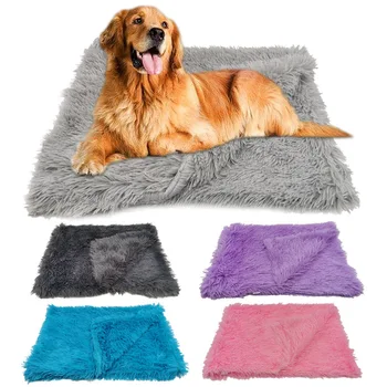 

Long Plush Pet Dog Blankets double Fluffy Pet cat Bed Mat Deep Sleeping Soft Winter Warm Covers for Dogs Cats Mattress