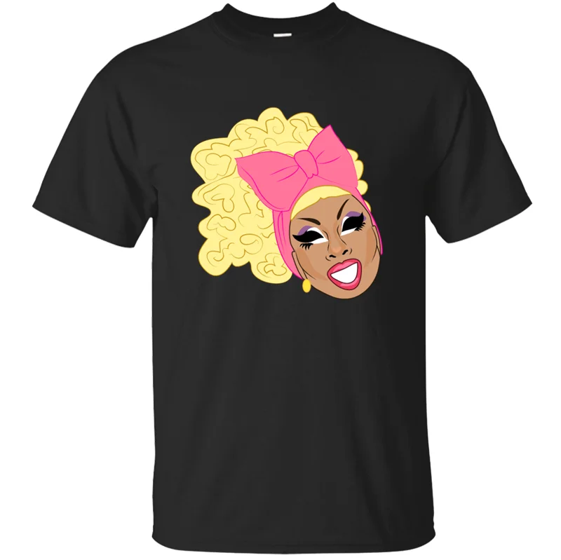 Индивидуальные комические trixie rupaul drag racing футболки для мужчин homme Досуг Футболка интересный юмористический высокое качество
